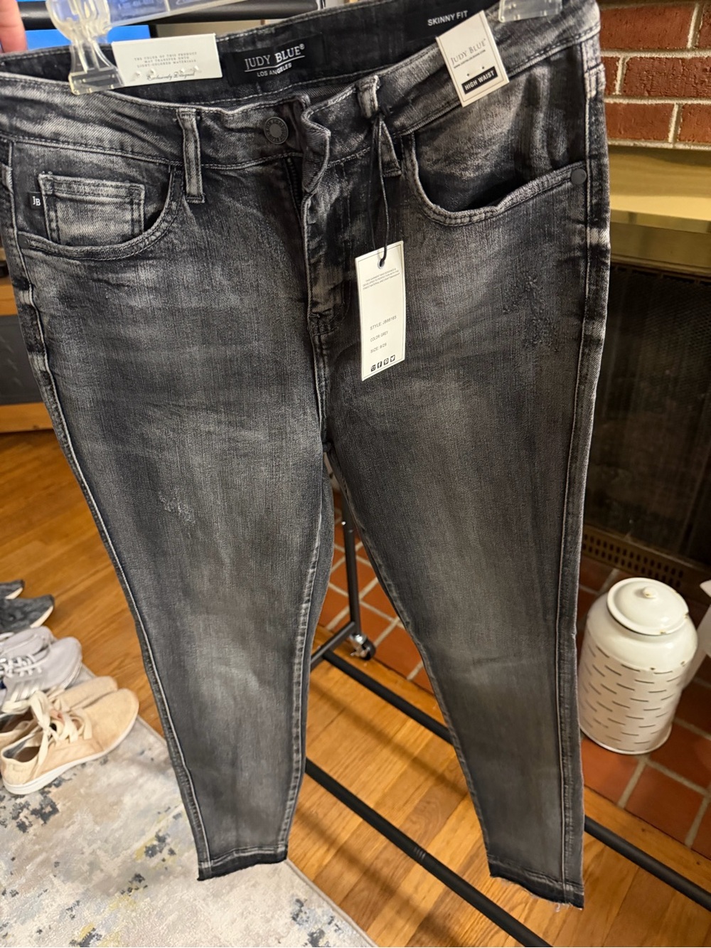Judy Blue JB88165 - “Jaycie” - Skinny - Faded Gray - 9/29